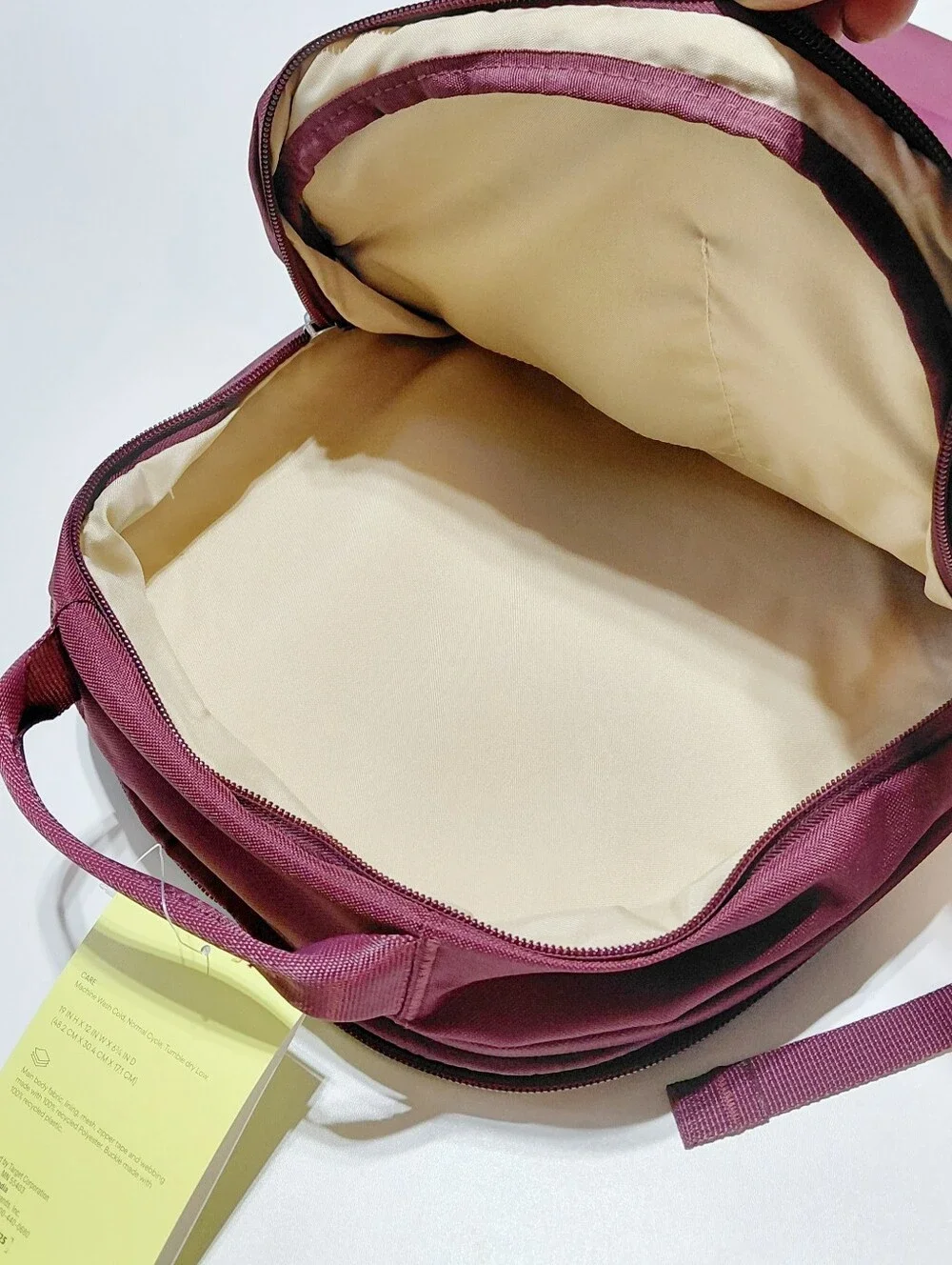 ALL IN MOTION 21 L Women's  Burgundy Everyday Sporty Backpack - OS